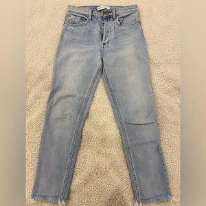 Denim Forum - Yoko Highrise Slim - 28 - Blue Wash